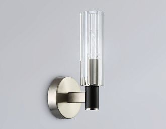 Бра 12*10*25- см, 1*E14*40W, K, Ambrella Light High Light LH55507, черный, сатин