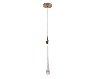 Светильник 10 см, 3W, 3000K, Kink Light 07860-1A,36, латунь