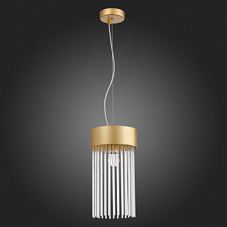 Светильник подвесной 18 см, 60W, ST LUCE CONTATTO SL1225.203.01 Золотистый