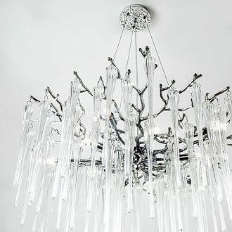 Подвесная люстра 76*76*140 см, G9 10xG9W, Хром MODESTYLE MS.2114.760
