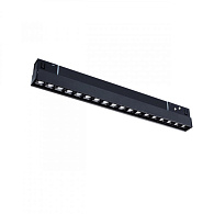 Трековый светильник 33,1*2,2 см, 1*LED*18W, 3000К, Arte lamp Linea Черный A4675PL-1BK