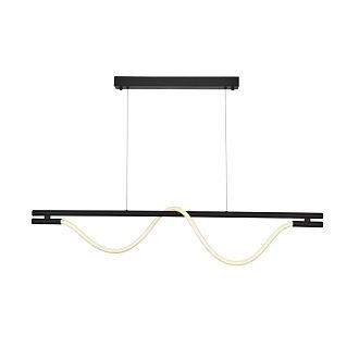 Люстра 120*23*120 см, 1*LED*22W, 3000K Gerhort G61358/1BK WT, Черный