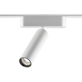 Трековый светильник для низковольтного шинопровода 11,5*3,1*3,1 см, LED 7W*3000 К, Novotech Shino Smal, белый, 359251
