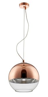 Светильник 30 см Crystal Lux WOODY SP1 D300 COPPER медь