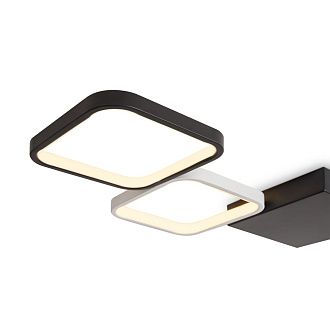 Светильник 99*38*4-4 см, *LED*120W, 3000-5700K, Freya Нео Гео/Neo Geo FR6201CL-L120BW, Черно-белый