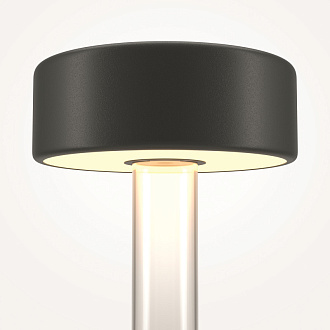 Настольная лампа 12*34,8 см, LED, 3W, 4000К, Maytoni AI Collaboration MOD229TL-L3B3K1 прозрачный