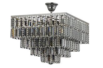 Люстра *40*40 см, 4*E27*60W, Arti Lampadari Rozzano Rozzano E 1.5.40.106 NP, Никель