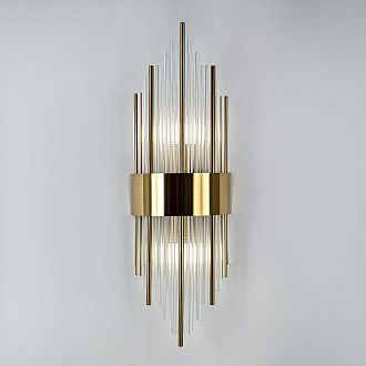 Бра 20*10*60 см, Е14 2x40W, Латунь MODELUX ML.501.02 BS