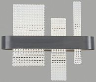 Светильник настенный Wertmark Lotta WE460.01.021, 12*37 см, черный