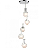Подвесной светильник  25*120 см, 5*E14 хром Vele Luce Cesare VL1913P05