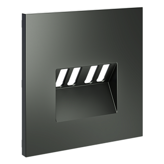 Накладка для розетки акустической 4-местной , титан Voltum S70 VLS001506, Пластик Soft touch