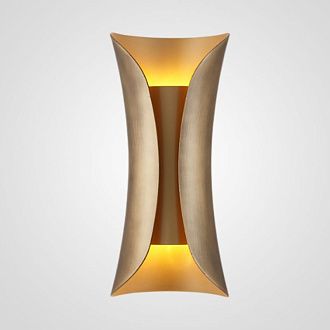 Настенное бра INFINITI Brass H34 4*13,5*34 см, 1*LED*10W, 3000K, ImperiumLoft infiniti01, Латунь