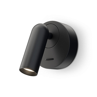 Бра 7 см, 3W, 3000К Maytoni Mirax C038WL-L3B3K черный