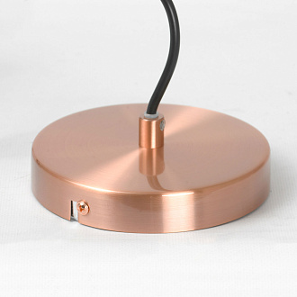 Подвесной светильник 35*35*170 см, 1*E27*40W Lussole Badger LSP-8923 медный