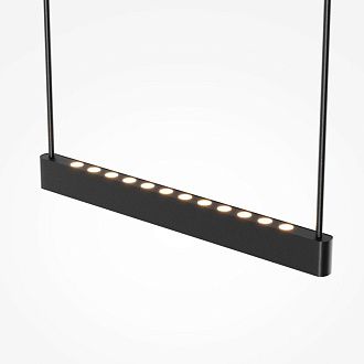 Подвесной светильник с диммером 42*42*327,6 см, LED*23W, 3000K, Maytoni Ambience MOD280PL-L23B3K1, черный