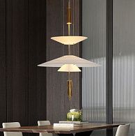 Светильник подвесной ElegantLight DZN-8305 BRONZE/БРОНЗА D360+680+360/H1200/3/LED/9W LUCEISOLA 22-10