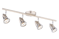 Спот L620 x W100 x H150, мм, 4*15W (60W), CH+SN(Хром+Сатин никель) Sfera Sveta 8714-04/I102 CH+SN
