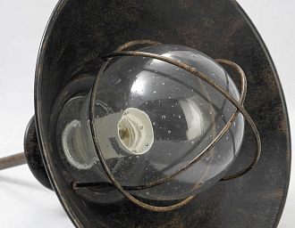 Подвесной светильник Lussole Auburn GRLSP-9833, 27*45 см, коричневый