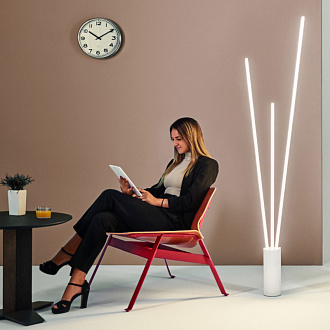 Торшер *11*180 см, LED *  60W, 3000К Mantra Vertical 7347, белый