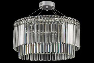 Люстра подвесная *60*30 см, Led лента*LED*68W, 3000/6000K, Arti Lampadari Ovindoli Gold Ovindoli L 1.5.60.101 N, Никель