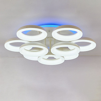 Светодиодный светильник 79 см, 140W с Алисой Citilux Паркер Смарт CL225A190E RGB, 3000-5500K, белый