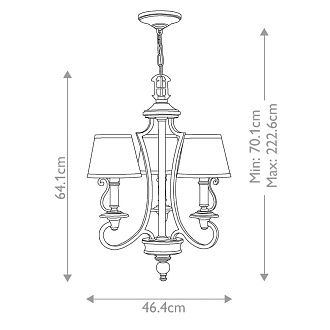 Люстра Hinkley Lighting, Арт. HK-PLYMOUTH3