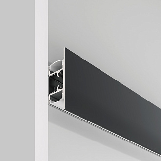 Алюминиевый профиль 2000*48,3*18 мм для светодиодной ленты Maytoni Led strip ALM-1848-B-2M