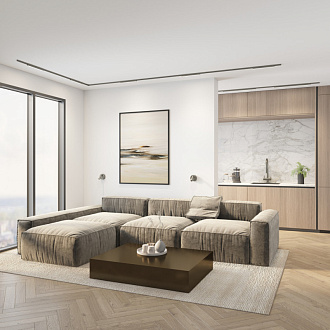Бра 10,4*6,8 см, 3W, 3000К, Denkirs SHINE WALL DK5072-DN никель