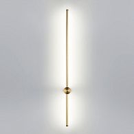 Настенный светильник 100 см, 18W, 3000-4000K, Odeon Light 4335/18WGP, золото