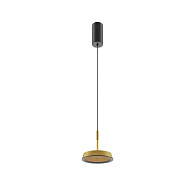 Подвесной светильник 15,3*328 см, LED, 12W, 3000К, Maytoni El MOD041PL-L15G3K черный