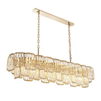 Люстра 127,5*35*26-120 см, 19*Е14*40W, MODELUX  ML.5660.1275 GD, Золото