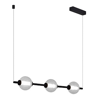 Подвесной светильник 13*120 см, LED, 8.5W,  3000К, ST-Luce PEEK SL6120.403.03 черный