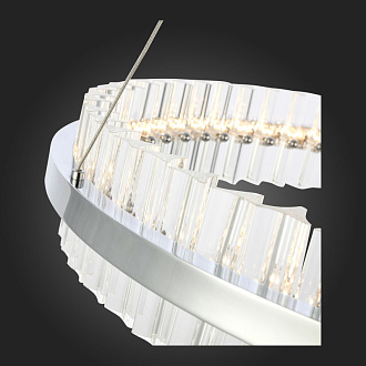 Светильник подвесной 60 см, 44W 3000K ST LUCE CHERIO SL383.113.01 Хром