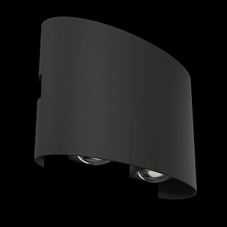 Светодиодный светильник 12 см, 4W, 3000K, Maytoni Strato O417WL-L4GR3K, серый