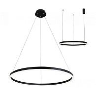 Светильник 80 см, 50W, 3000K Kink Light Тор  08214,19A черный