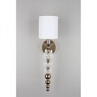 Бра 20*14*57 см, E14, 40W, Aployt Floretta APL.842.11.01, латунный