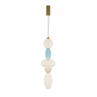 Подвесной светильник 22*400 см, LED 23W 3000K Maytoni Modern Adore MOD297PL-L24BS3K1 латунь