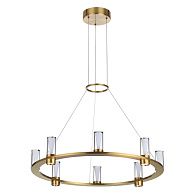 Подвесной светильник *65*200- см, 8*LED*45W, 3000K, Odeon Light Defance 7144/55L, бронзовый