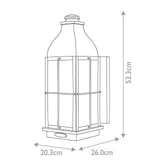 Настенный фонарь Hinkely Lighting, Арт. HK-BINGHAM-L