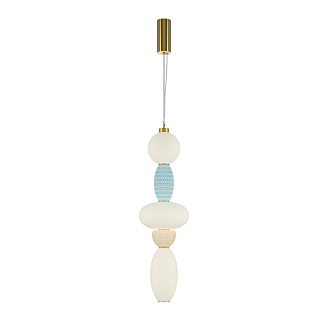 Подвесной светильник 22*400 см, LED 23W 3000K Maytoni Modern Adore MOD297PL-L24BS3K1 латунь