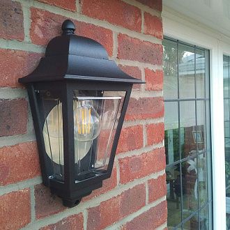 Настенный фонарь Elstead Lighting, Арт. DECO-LANE7-BLACK