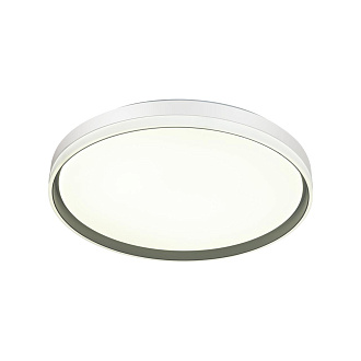 Cветильник 39*7 см, LED 48W, 3000-6000 К, IP43, белый/светло-серый, пластик Sonex Savi, 7631/DL