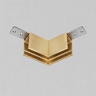 Коннектор 11,9*1,8 см, Denkirs SHINE PRIME BASE | ШАЙН ПРАЙМ БЕЙС TR4948-SB, сатинированная латунь