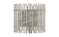 Бра Crystal Lux AURELIO AP2 GOLD+CHROME/TRANSPARENT Хром