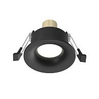 Встраиваемый светильник 8.5 см, Maytoni Technical Slim DL027-GU10-B, черный