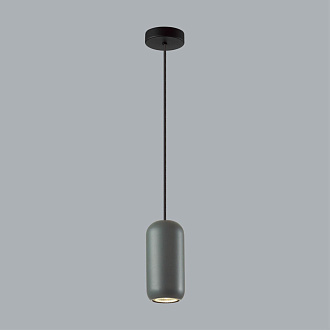 Подвес 7,6*7,6*120 см, 1 GU10*4W, Odeon Light Cocoon, черный 5060/1E