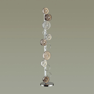 Светодиодный светильник 170 см, 68W, 4000K, Odeon Light CARAMELLA 5416/68FL, хром