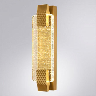 Бра 10*7*39 см, 1*LED 6W 4000K золотистый Arte Lamp Snowdrop A2133AP-1GO