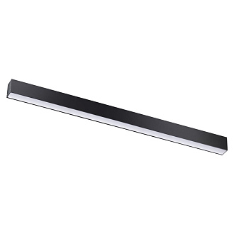 Светодиодный светильник 80 см, 30W, 4000K, Novotech Iter 358868, черный