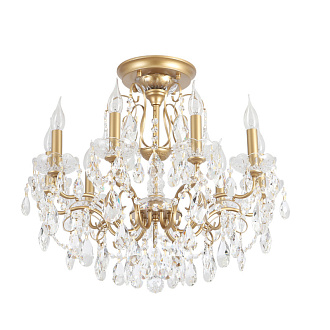 Светильник потолочный 65*58 см, 9*E14*40W Золото Crystal Lux MONTANA PL9